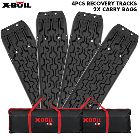 X-BULL Recovery Tracks Boards 10T 4PCS Snow Mud Essential Car Vehicle 4WD Carry Bag