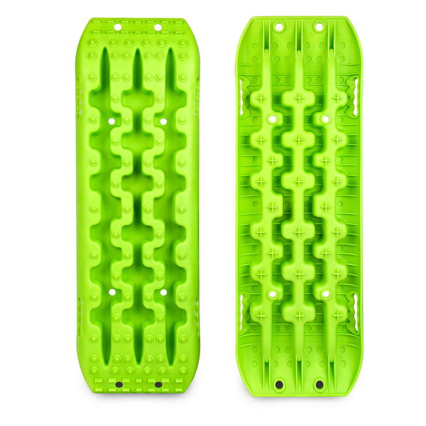 X-BULL Recovery Tracks Boards 10T 2PCS Truck Snow Mud 4WD Offroad Gen2.0 91cm Green